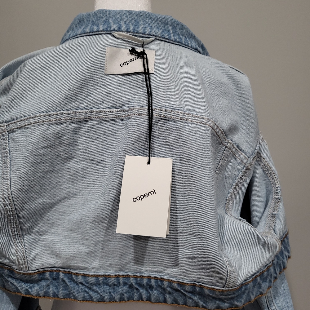 Coperni Sky Blue Denim Jacket - Picture 9 of 9